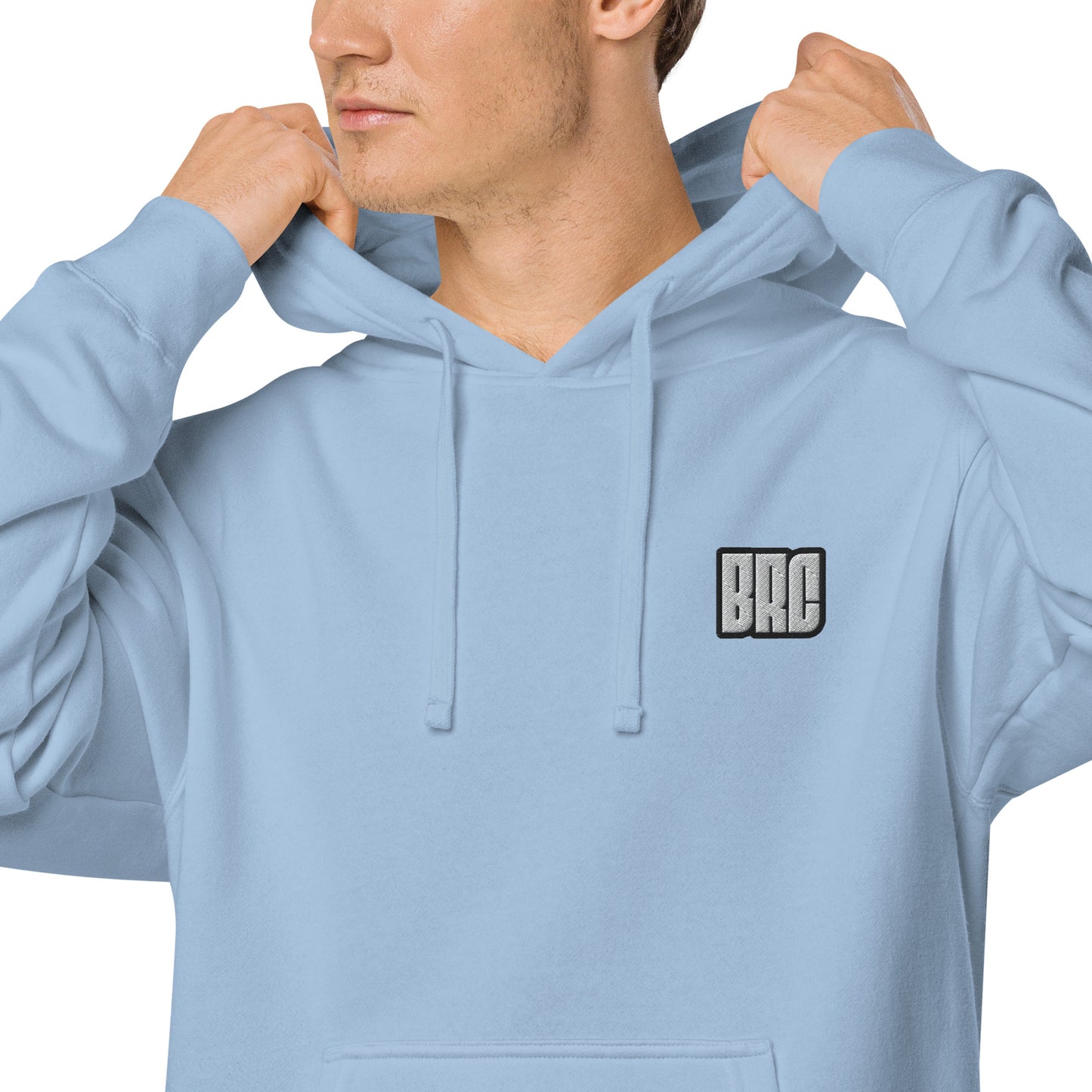 BRC Unisex Pigment-Dyed Hoodie