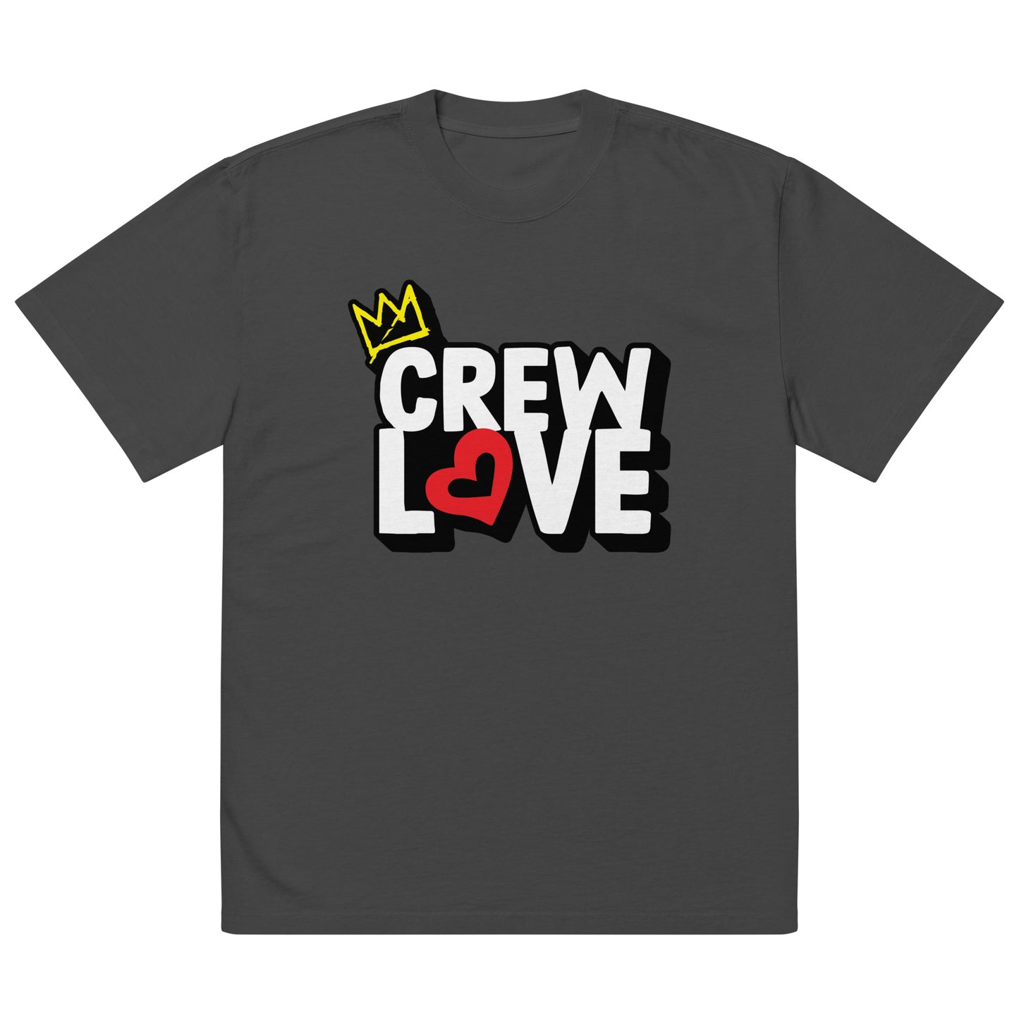 Crew Love Oversized Faded T-shirt