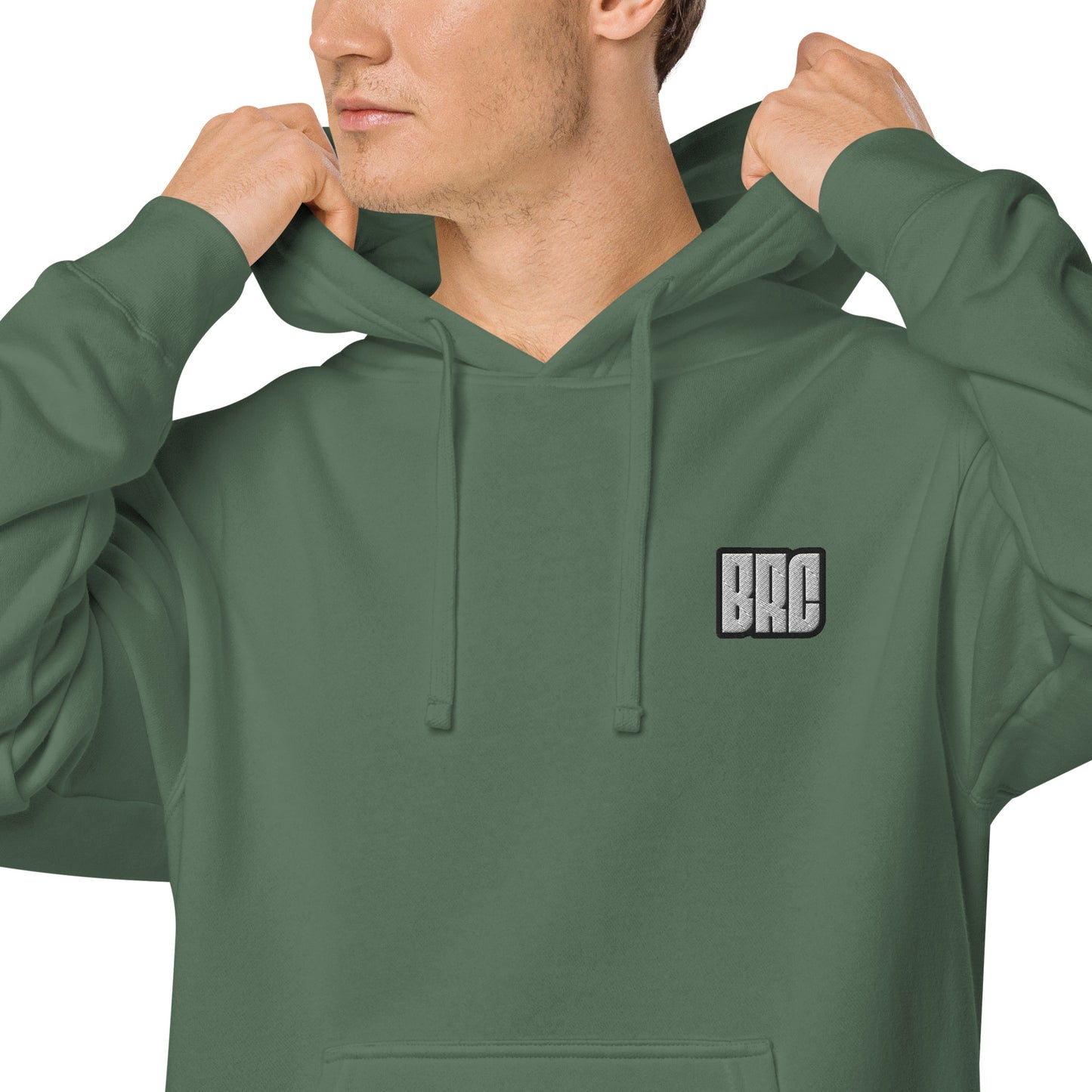 BRC Unisex Pigment-Dyed Hoodie