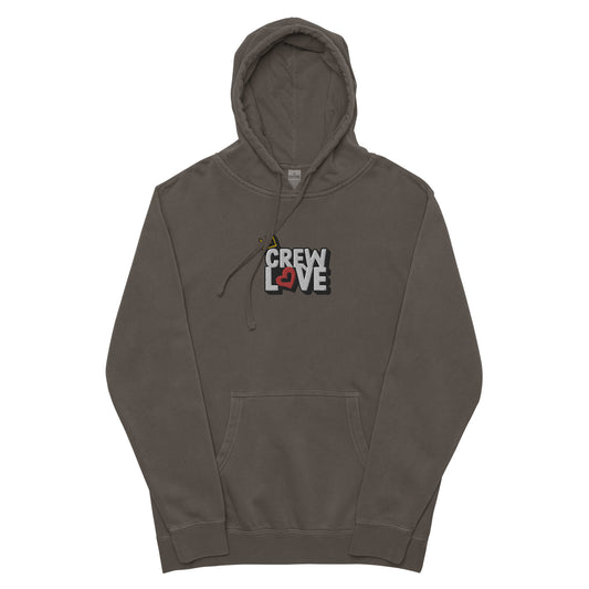 Crew Love Premium Unisex Pigment-Dyed Hoodie