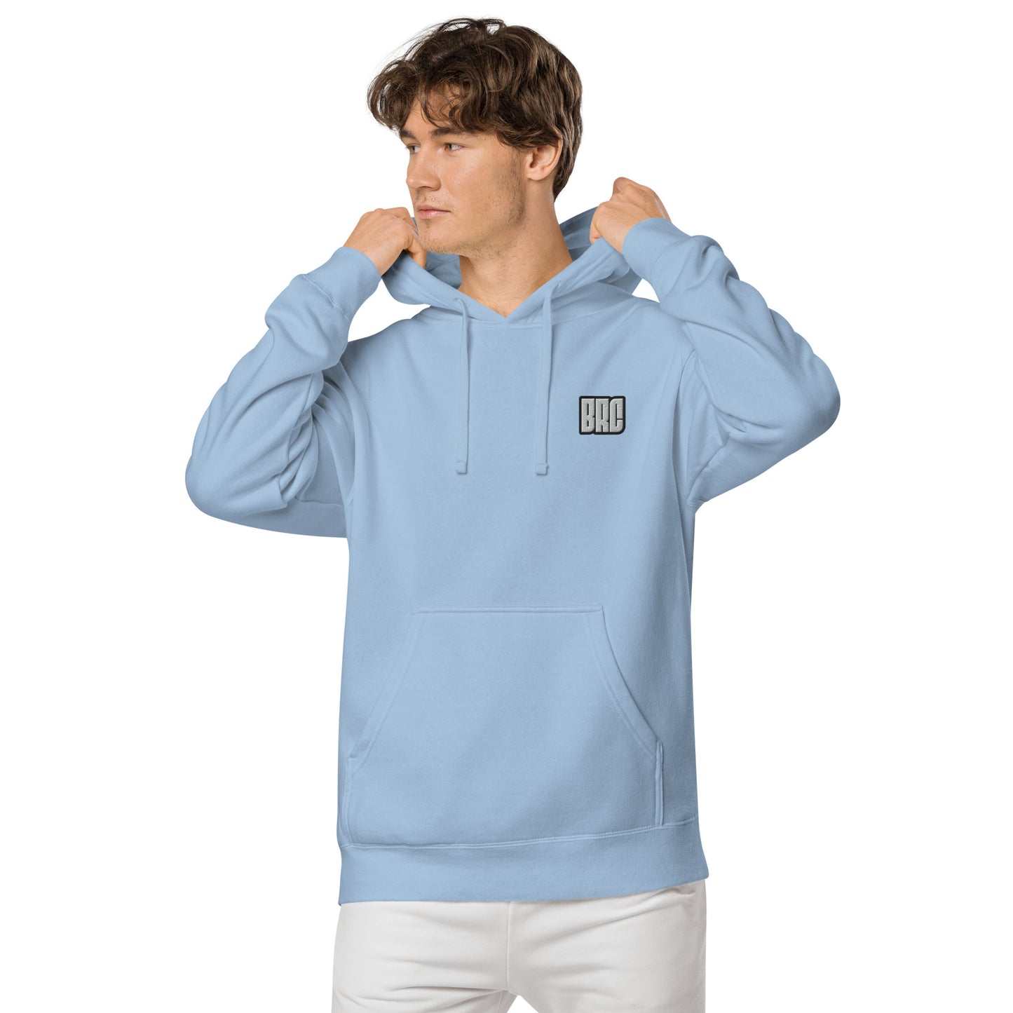 BRC Unisex Pigment-Dyed Hoodie
