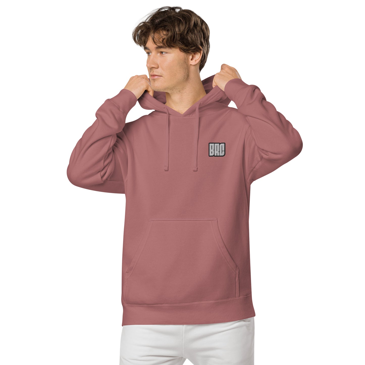 BRC Unisex Pigment-Dyed Hoodie