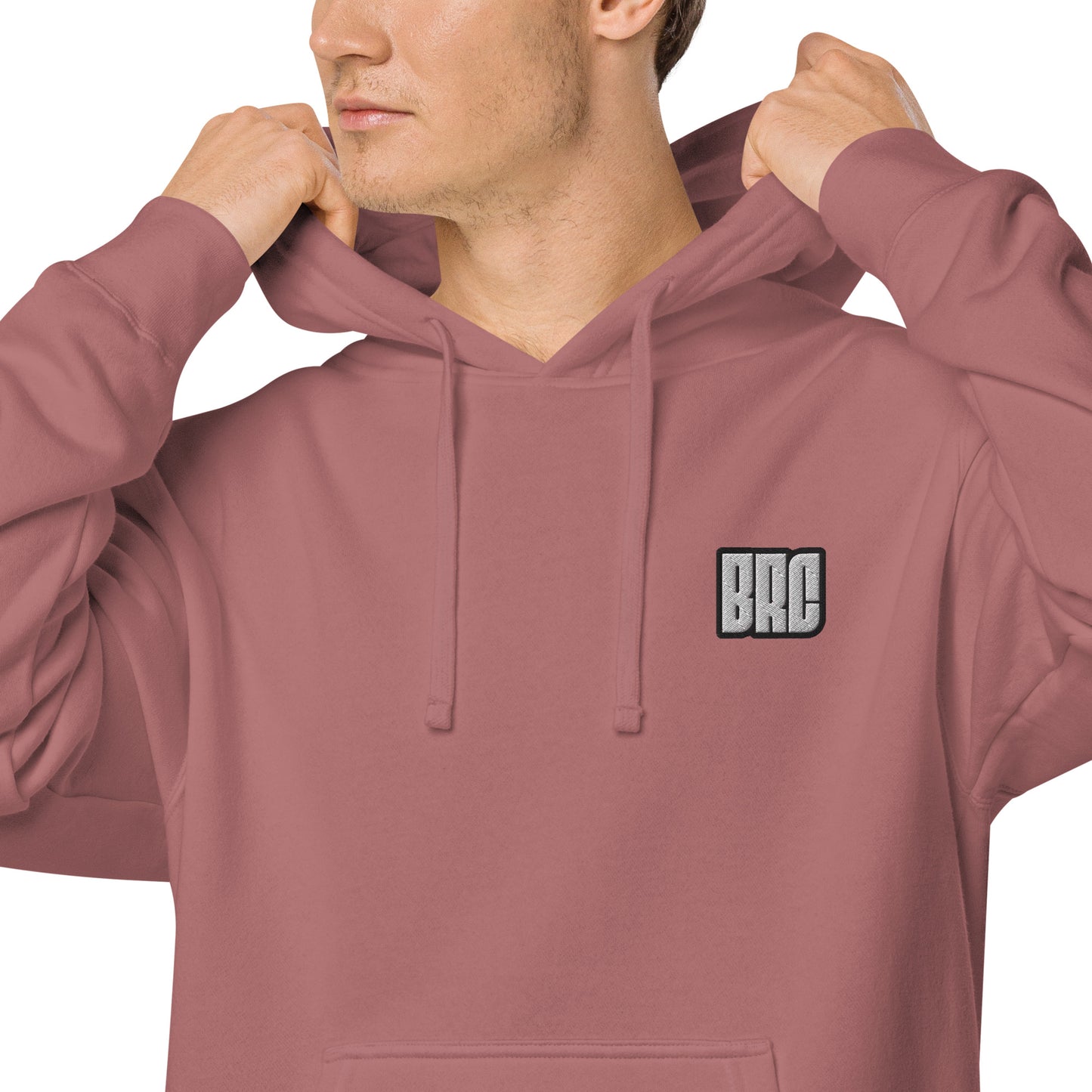 BRC Unisex Pigment-Dyed Hoodie