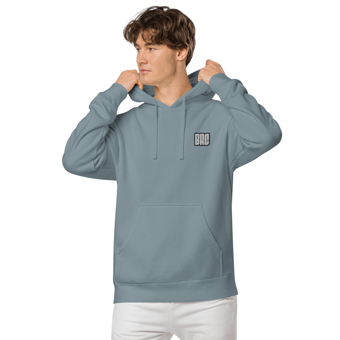 BRC Unisex Pigment-Dyed Hoodie