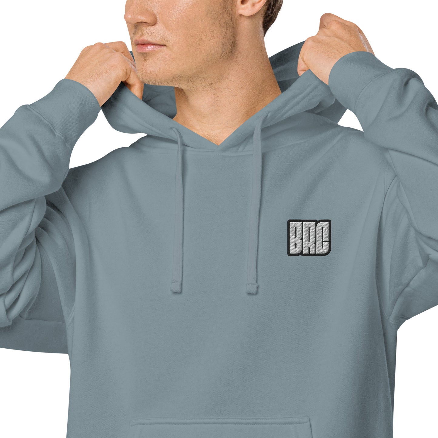 BRC Unisex Pigment-Dyed Hoodie